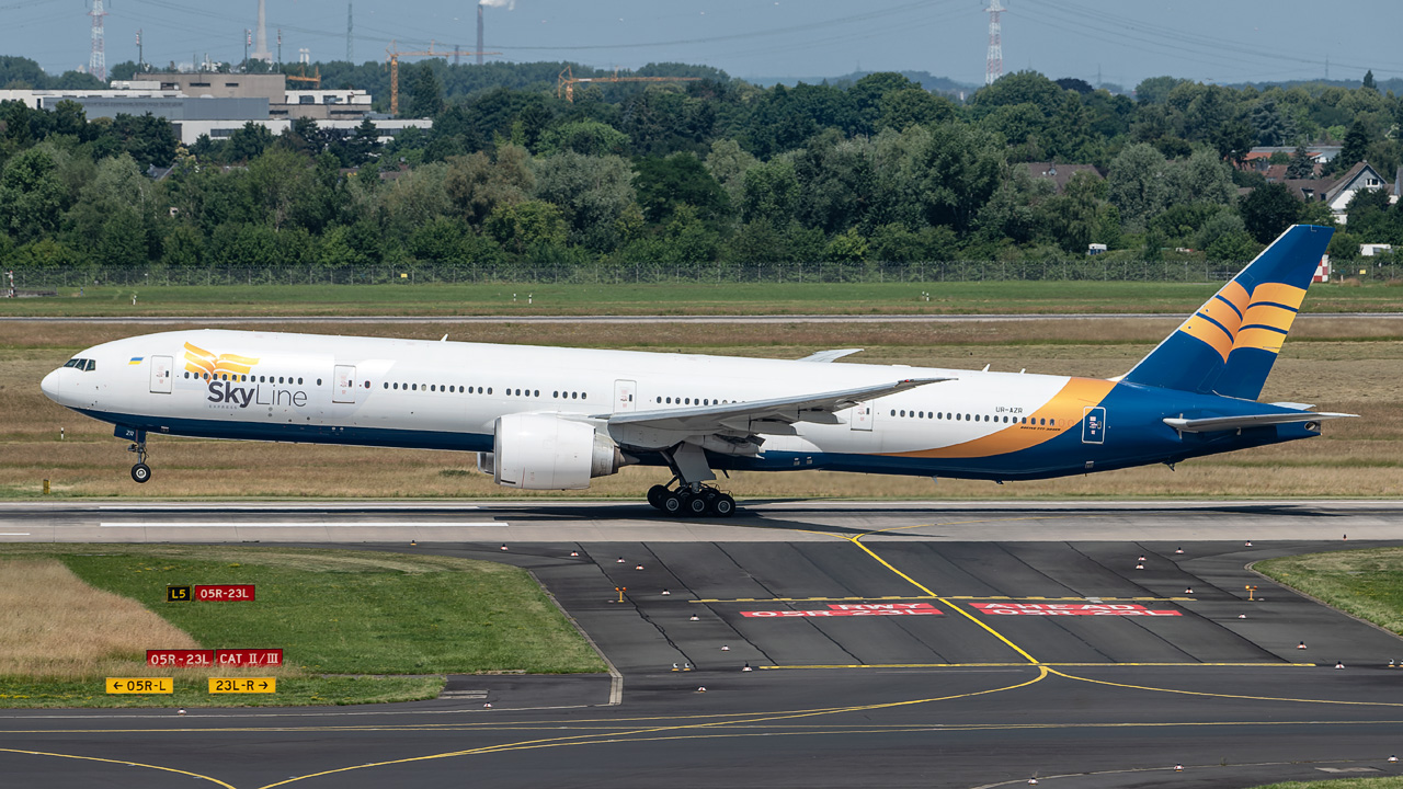 UR-AZR SkyLine Express Airline Boeing 777-300(ER)