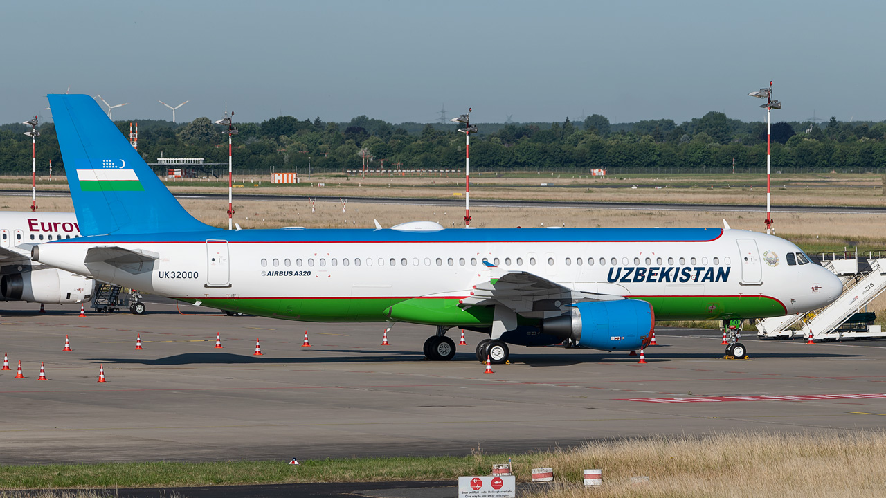 UK32000 Uzbekistan Government Airbus A320-200