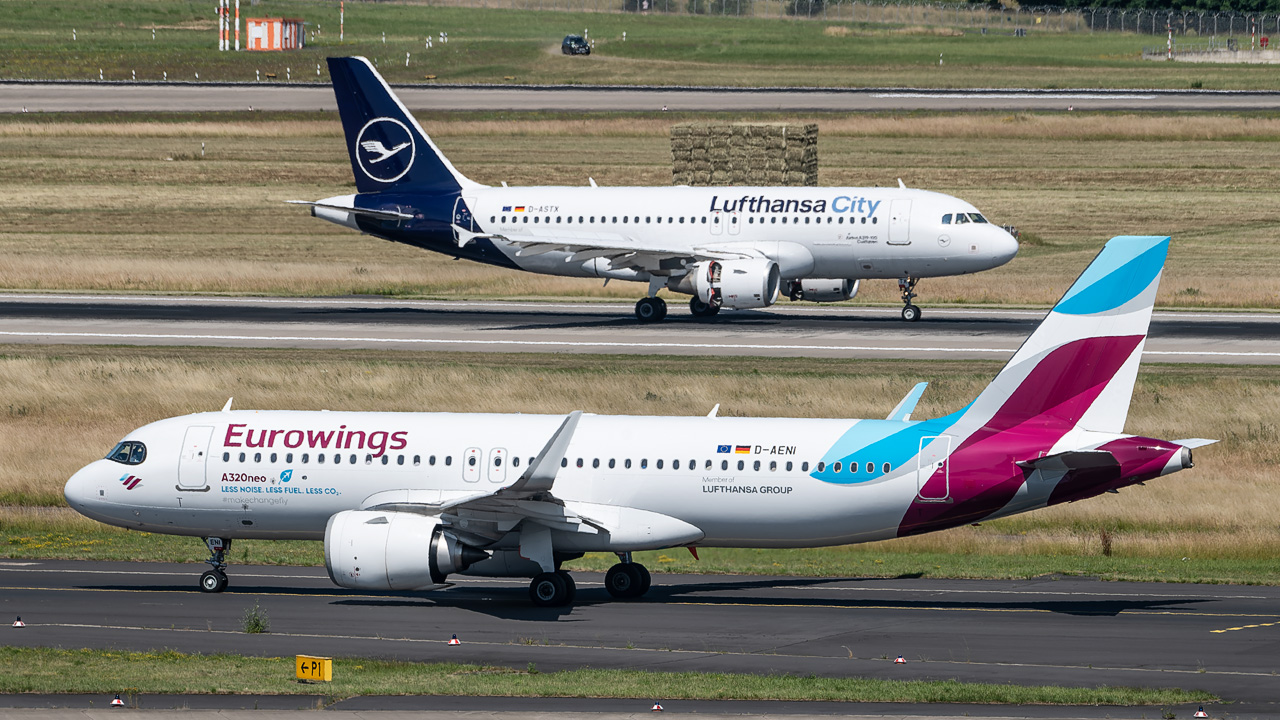 D-AENI Eurowings Airbus A320-200neo