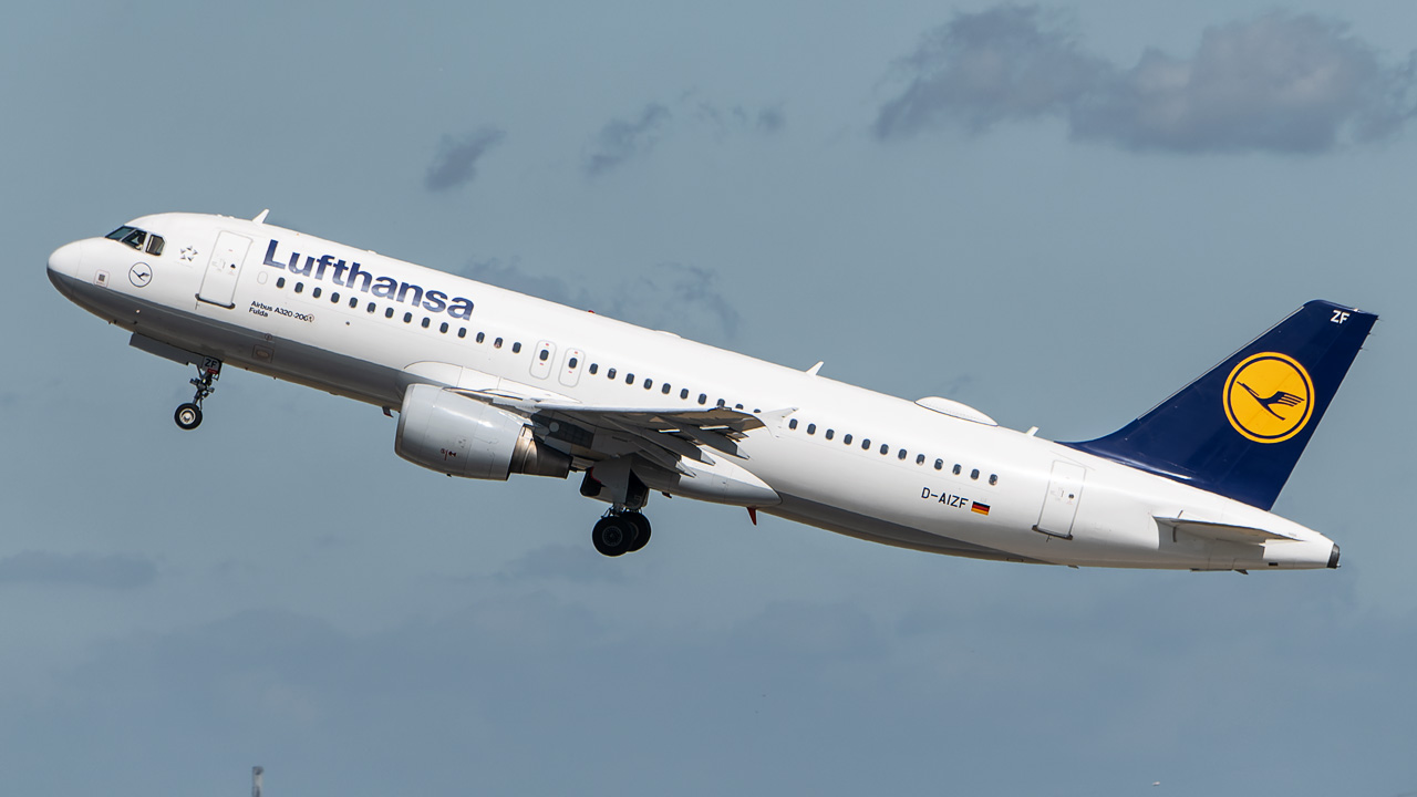D-AIZF Lufthansa Airbus A320-200
