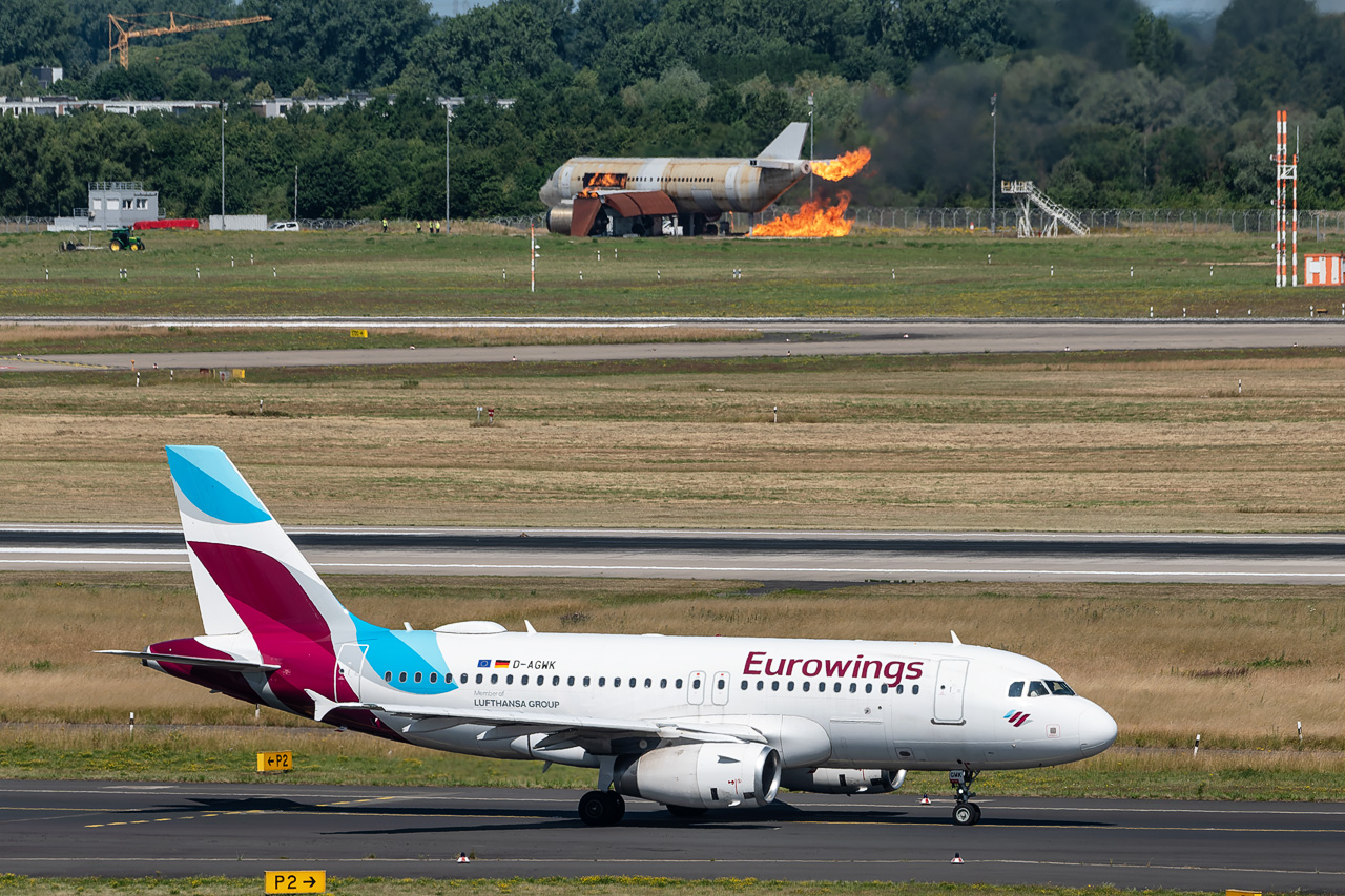 D-AGWK Eurowings Airbus A319-100