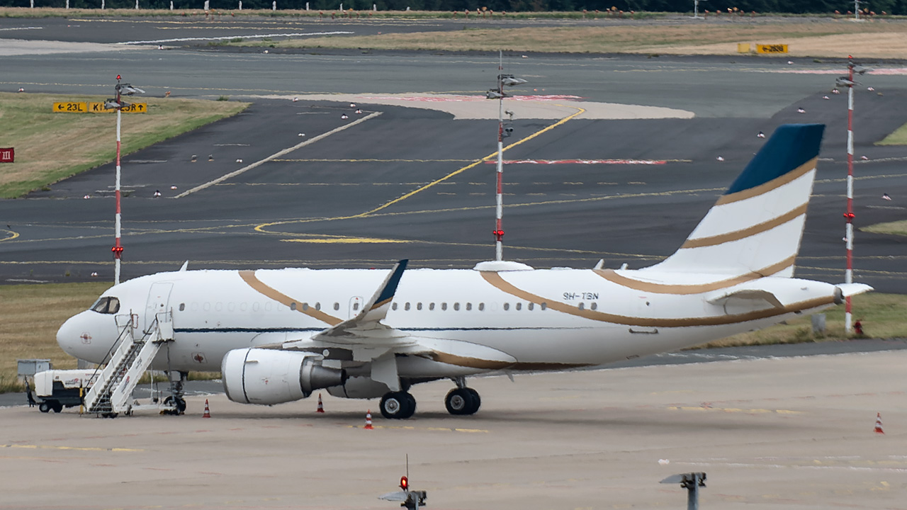9H-TBN Comlux Aviation Malta Airbus A319-100(CJ)