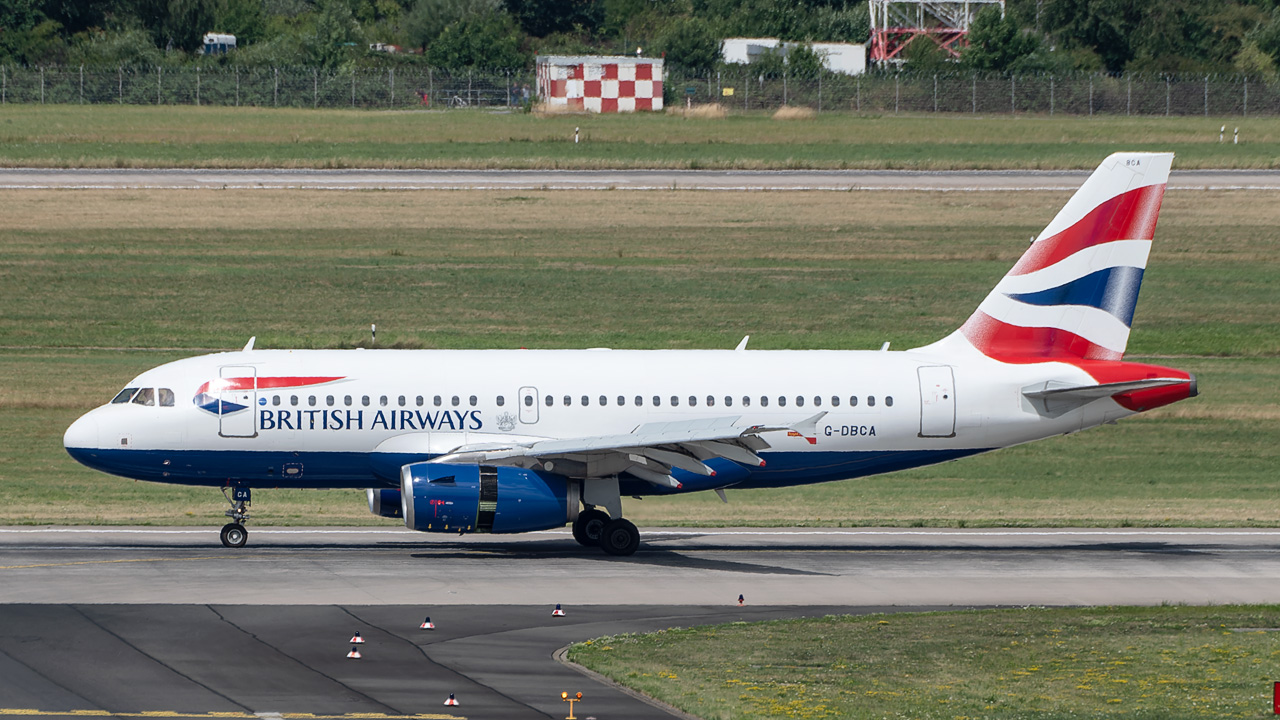 G-DBCA British Airways Airbus A319-100