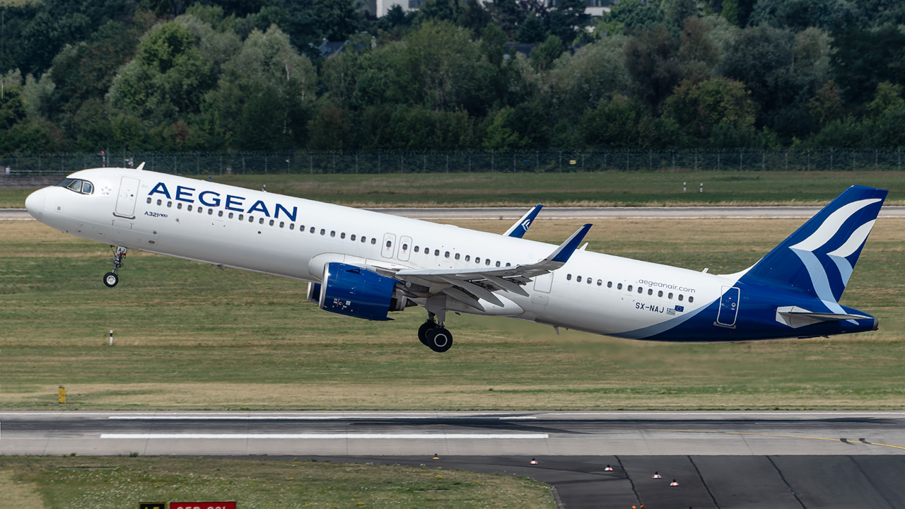 SX-NAJ Aegean Airlines Airbus A321-200neo