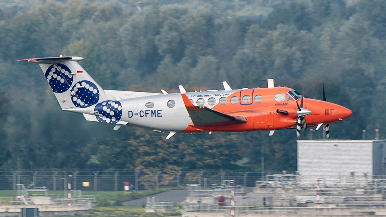 D-CFME Flight Calibration Service Beechcraft B300 Super King Air 350