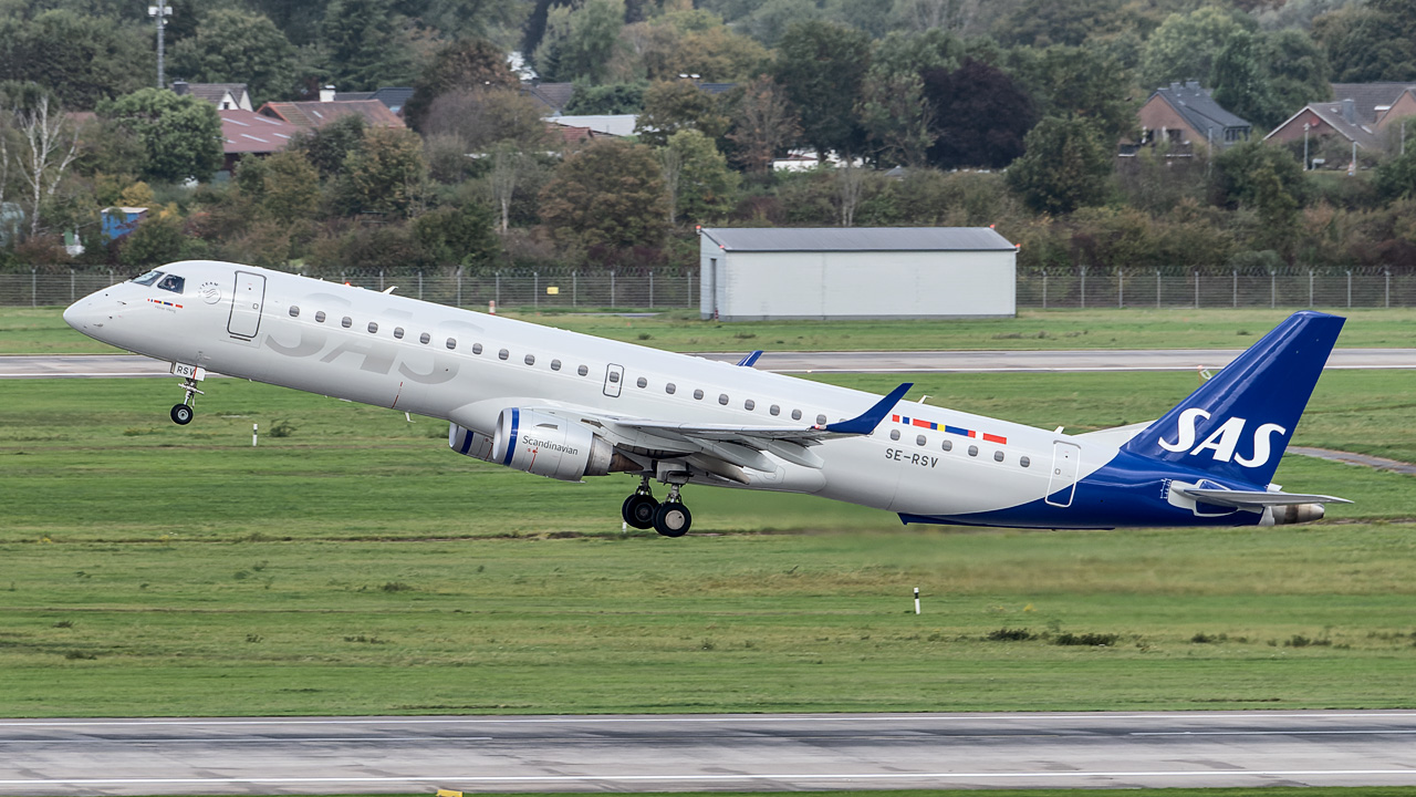 SE-RSV Scandinavian Airlines (SAS Link) Embraer ERJ-195