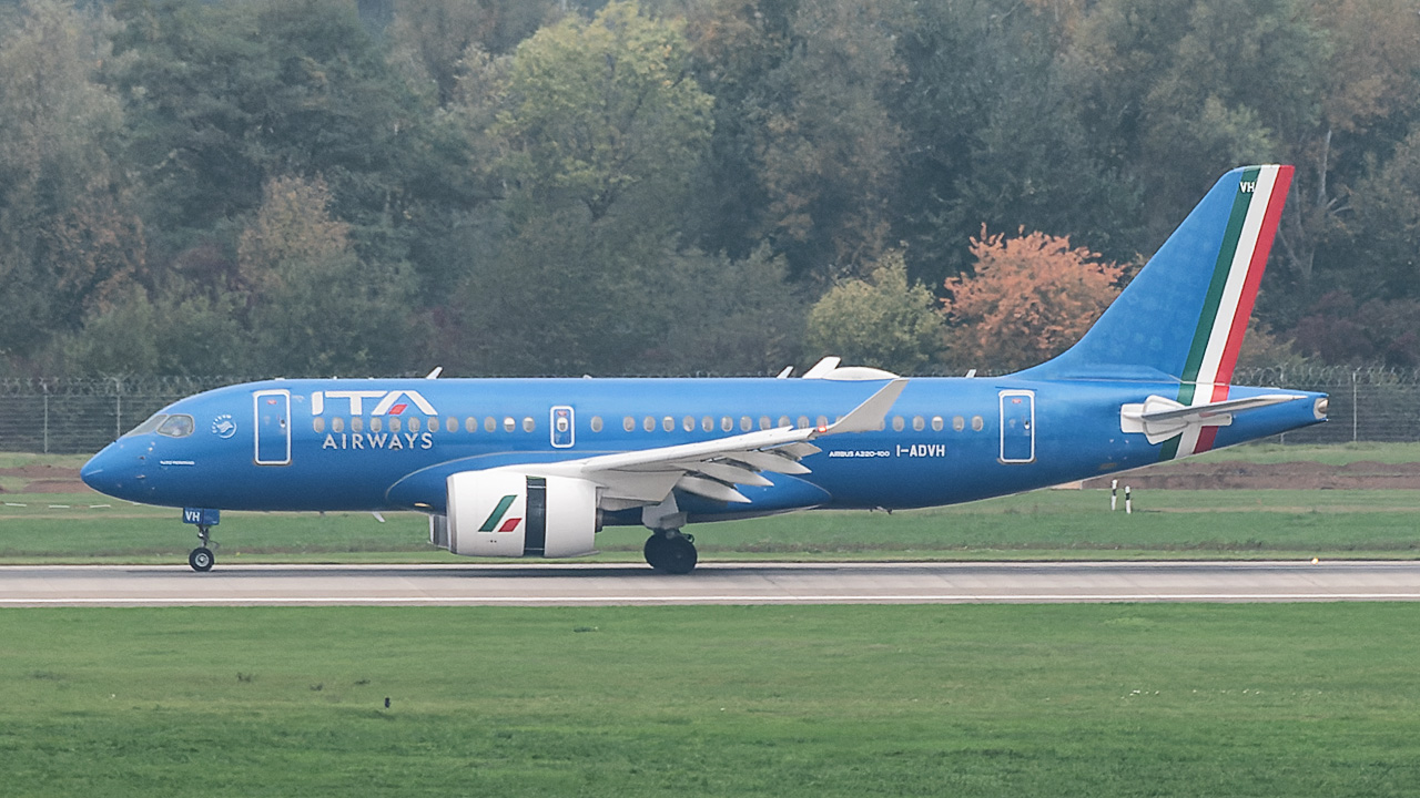 I-ADVH ITA Airways Airbus A220-100