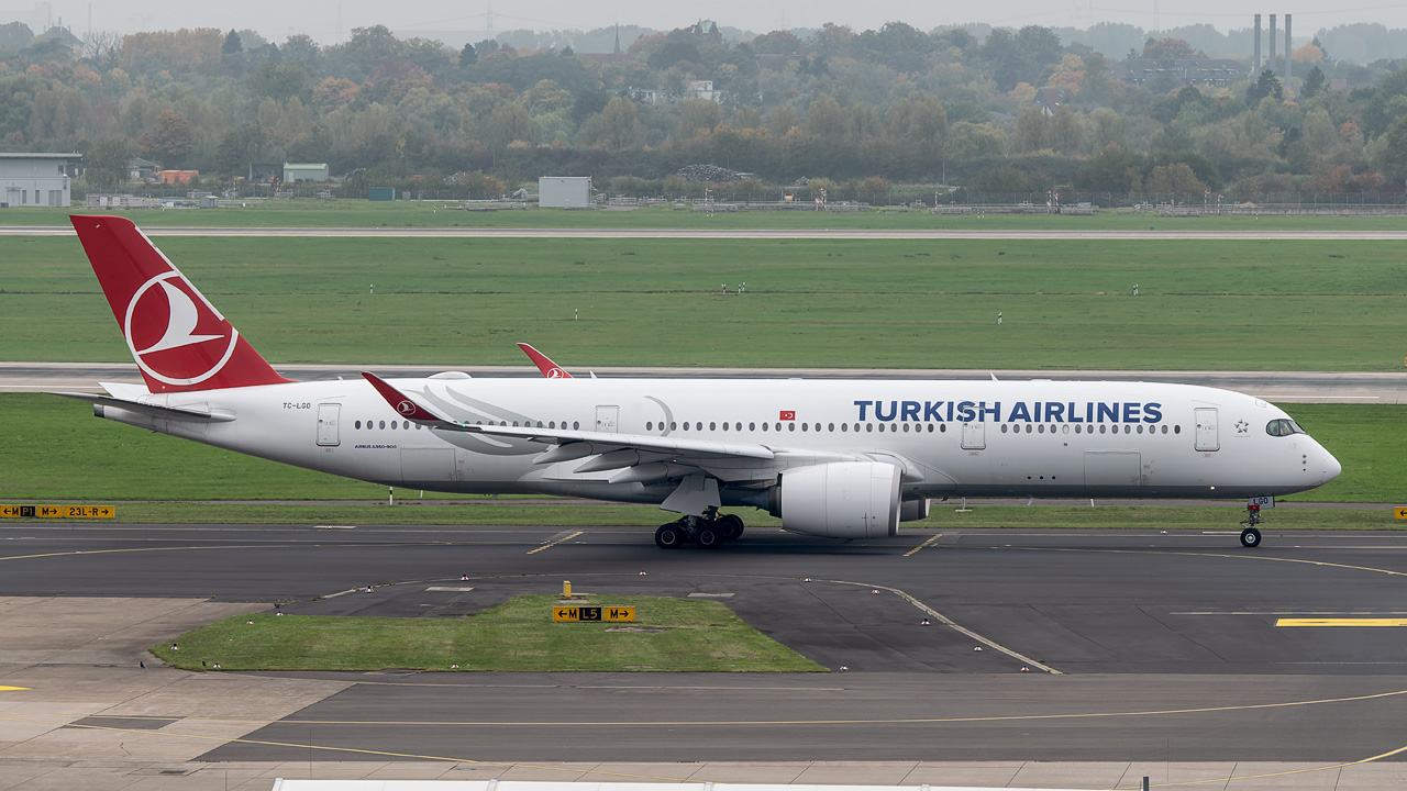 TC-LGO Turkish Airlines Airbus A350-900