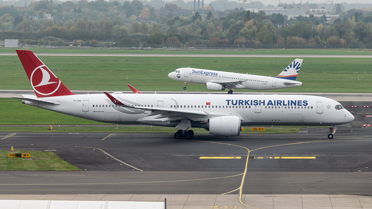 TC-LGO Turkish Airlines Airbus A350-900