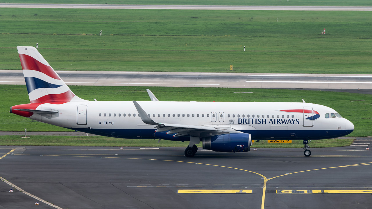 G-EUYO British Airways Airbus A320-200/S