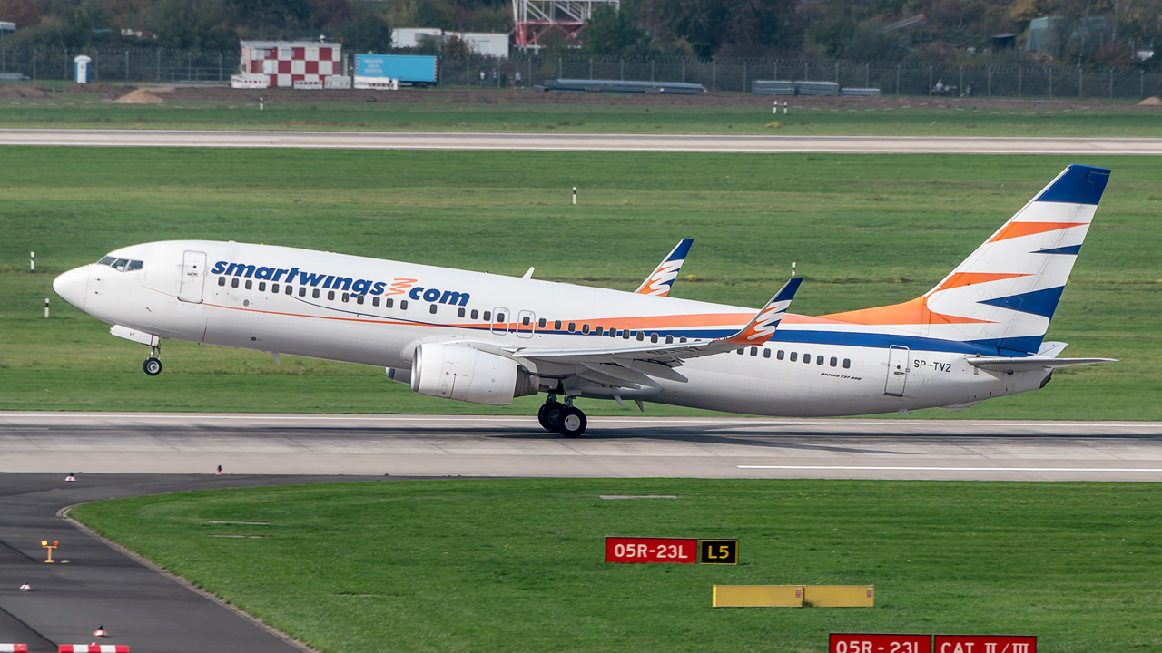 SP-TVZ Smartwings Poland Boeing 737-800