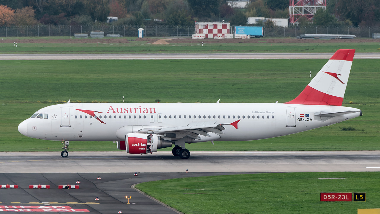 OE-LXA Austrian Airlines A320-200