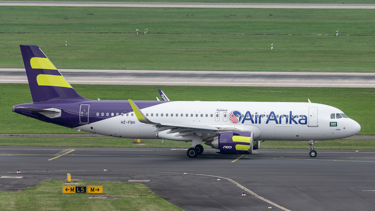 HZ-FBH Air Anka (Flydeal) Airbus A320-200neo