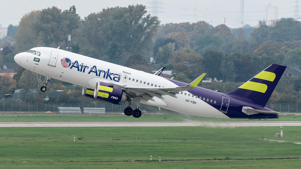 HZ-FBH Air Anka (Flydeal) Airbus A320-200neo