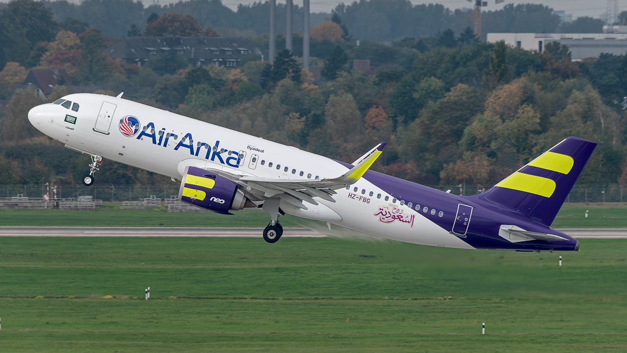HZ-FBG Air Anka (Flydeal) Airbus A320-200neo