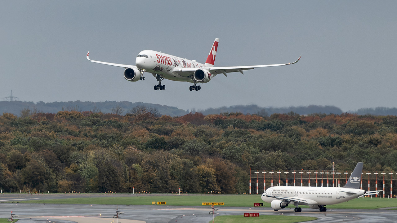 HB-IFA Swiss Airbus A350-900