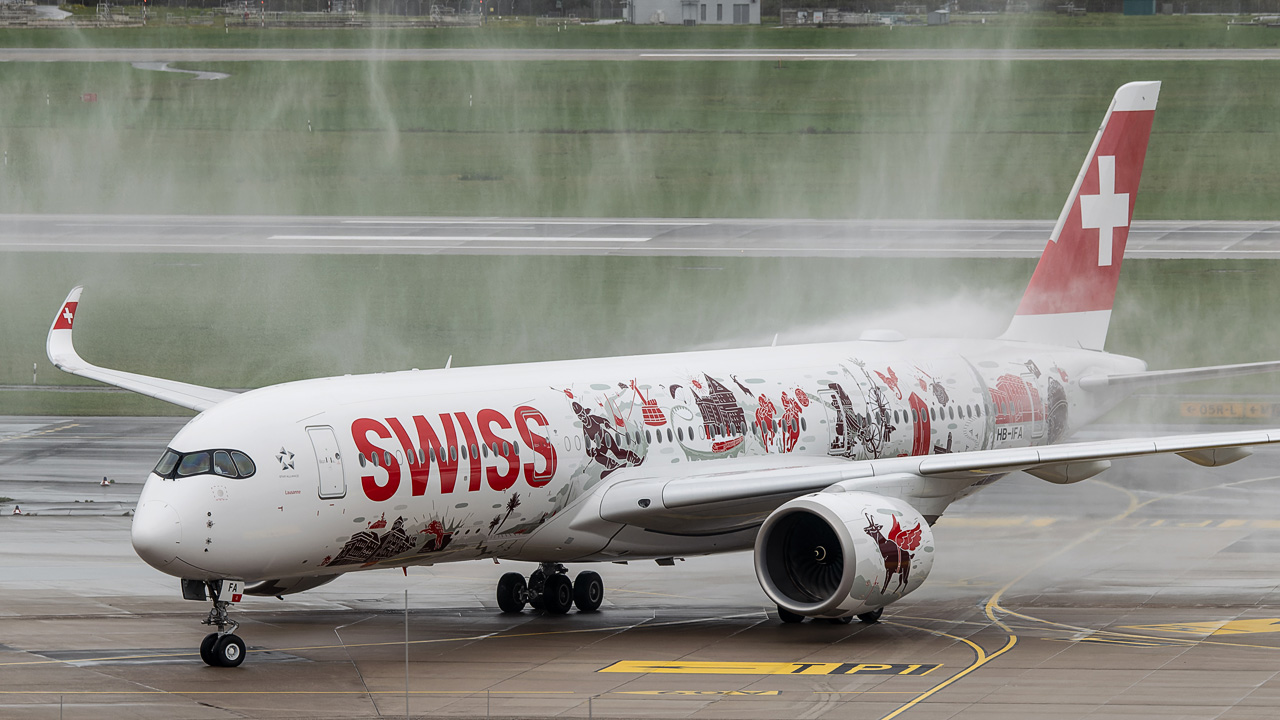 HB-IFA Swiss Airbus A350-900