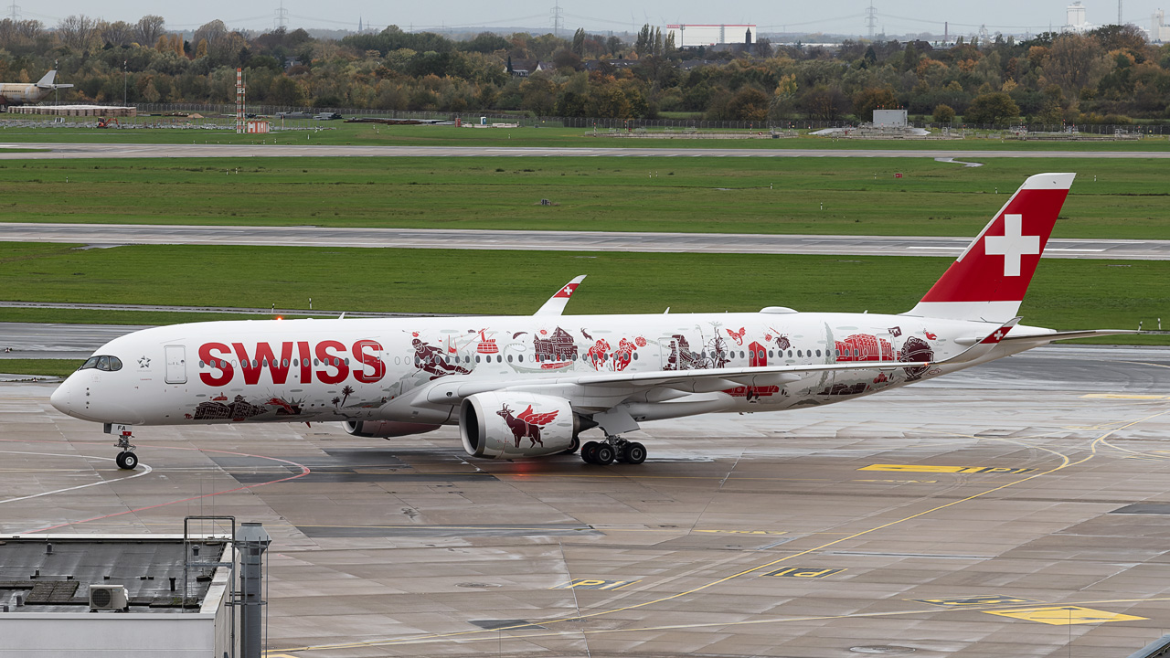HB-IFA Swiss Airbus A350-900