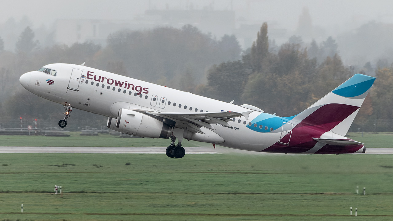 9H-EXT Eurowings Europe Malta Airbus A319-100