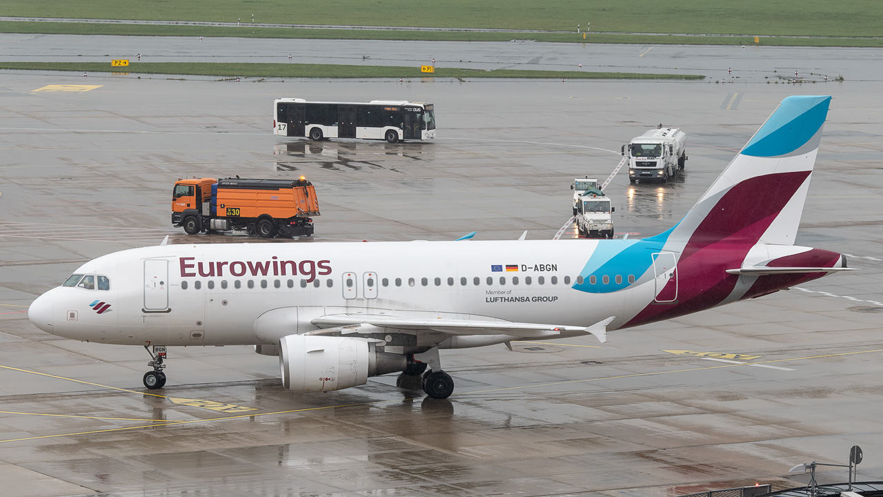 D-ABGN Eurowings Airbus A319-100