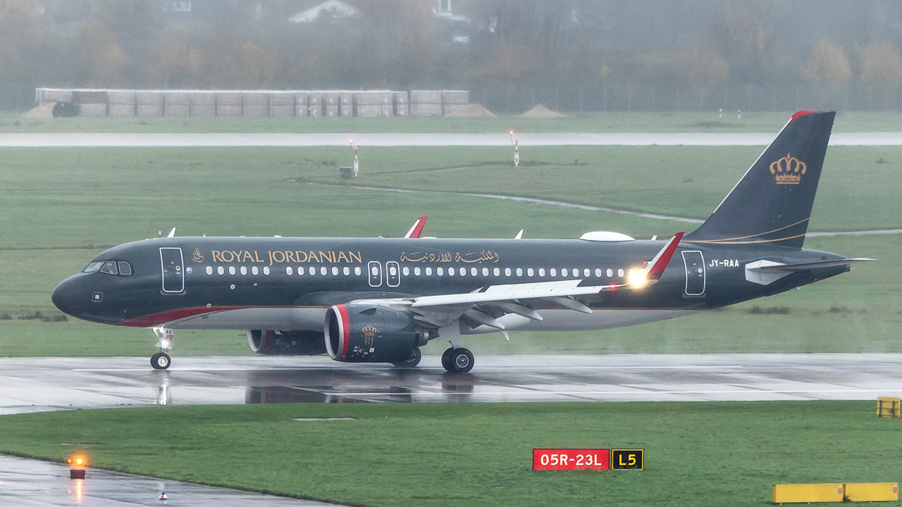 JY-RAA Royal Jordanian Airbus A320-200neo
