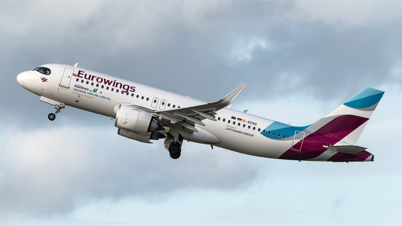 D-AENG Eurowings Airbus A320-200neo