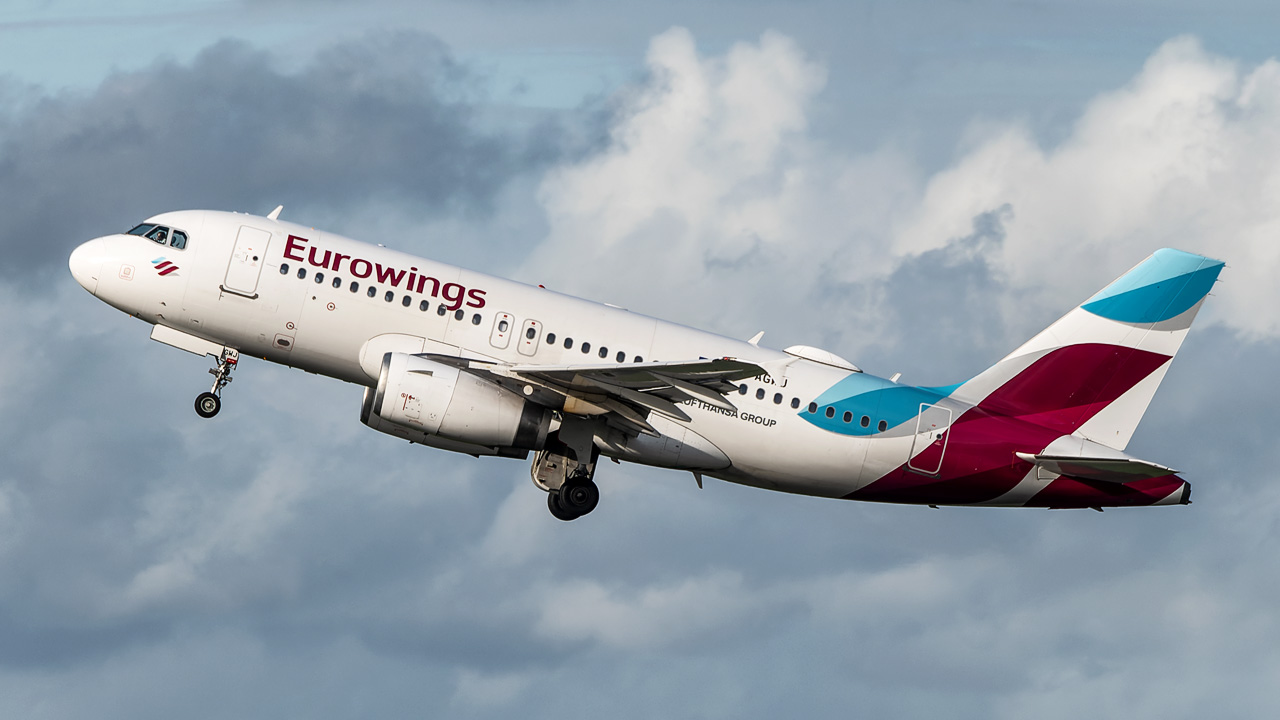 D-AGWJ Eurowings Airbus A319-100