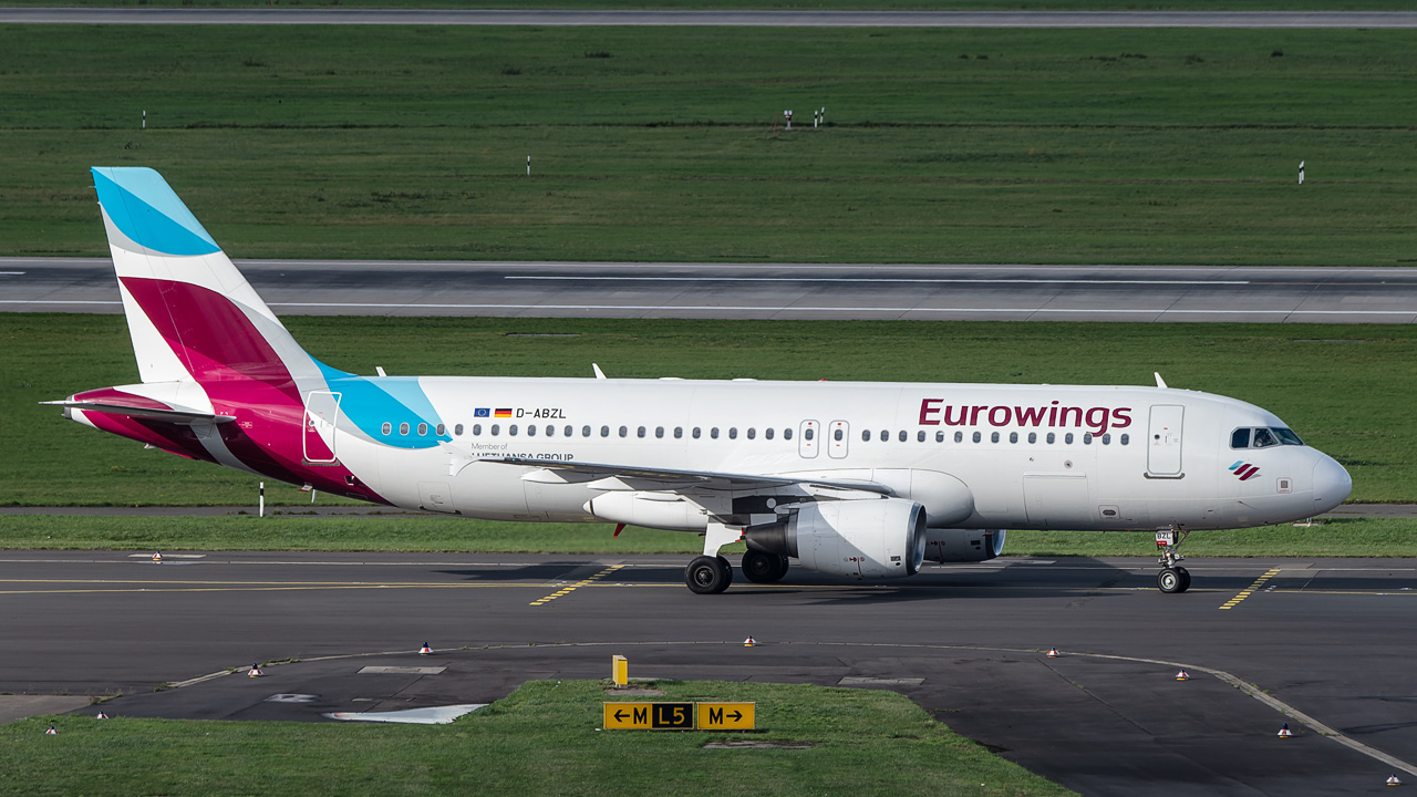 D-ABZL Eurowings Airbus A320-200