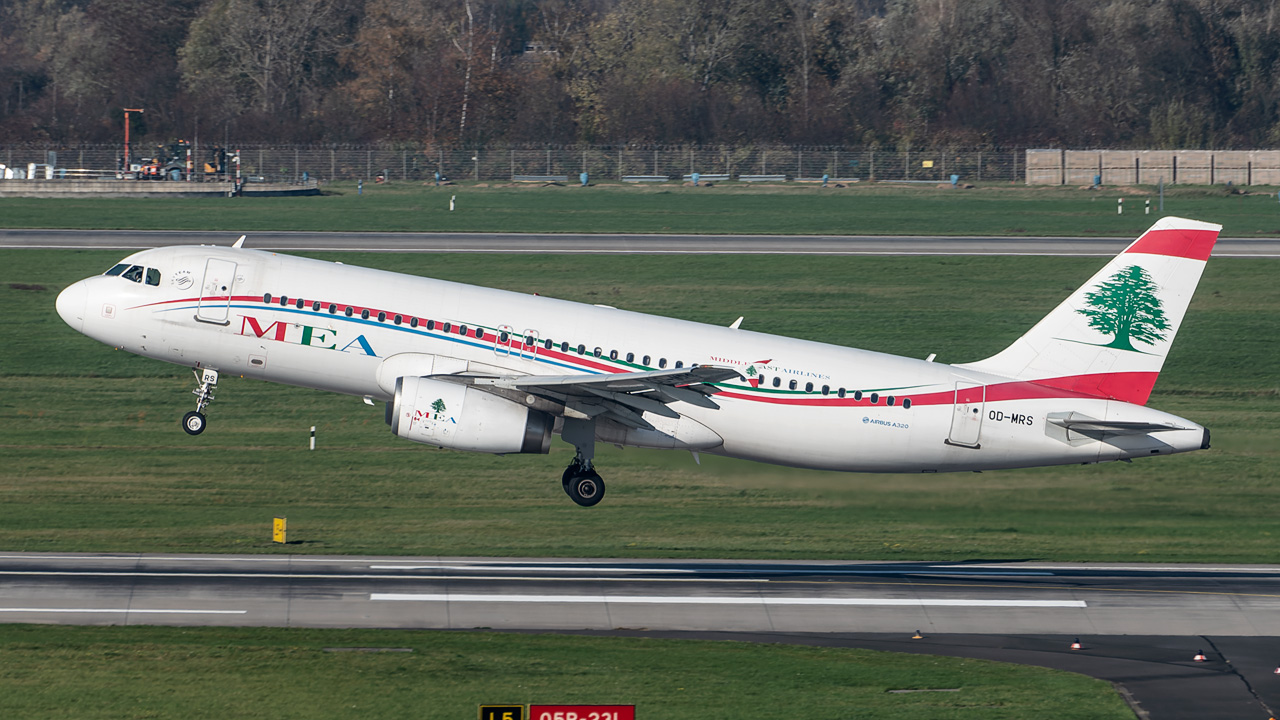 OD-MRS Middle East Airlines (MEA) Airbus A320-200