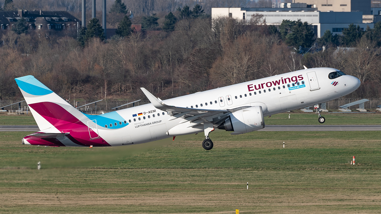 D-AENI Eurowings Airbus A320-200neo