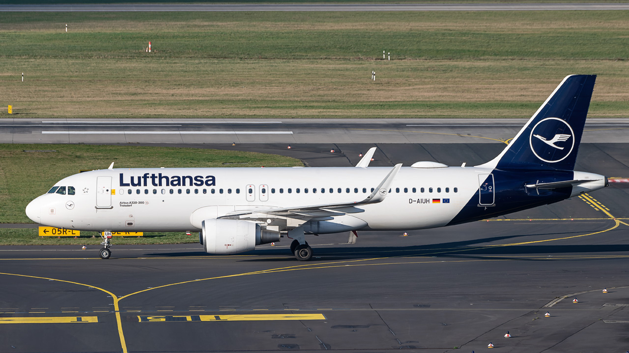 D-AIUH Lufthansa Airbus A320-200/S
