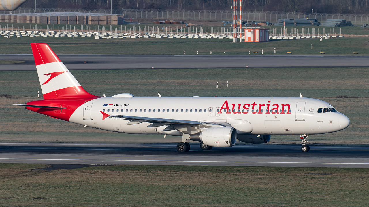 OE-LBM Austrian Airlines Airbus A320-200