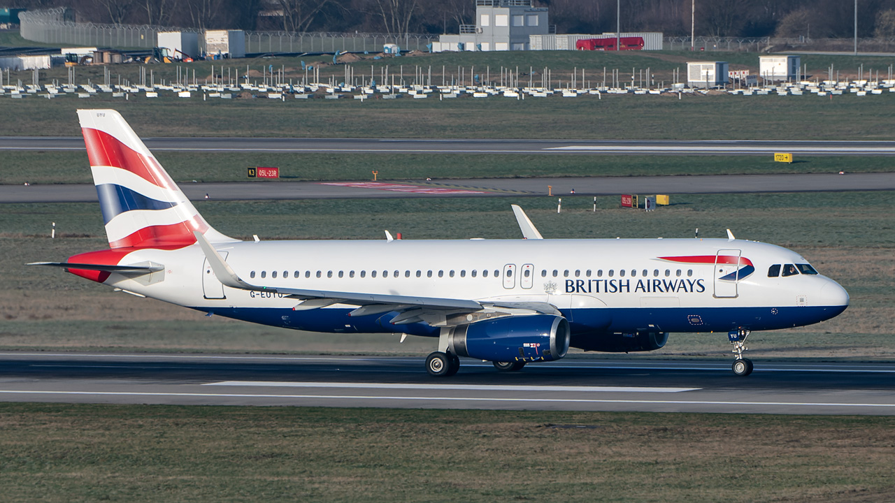G-EUYU British Airways Airbus A320-200/S