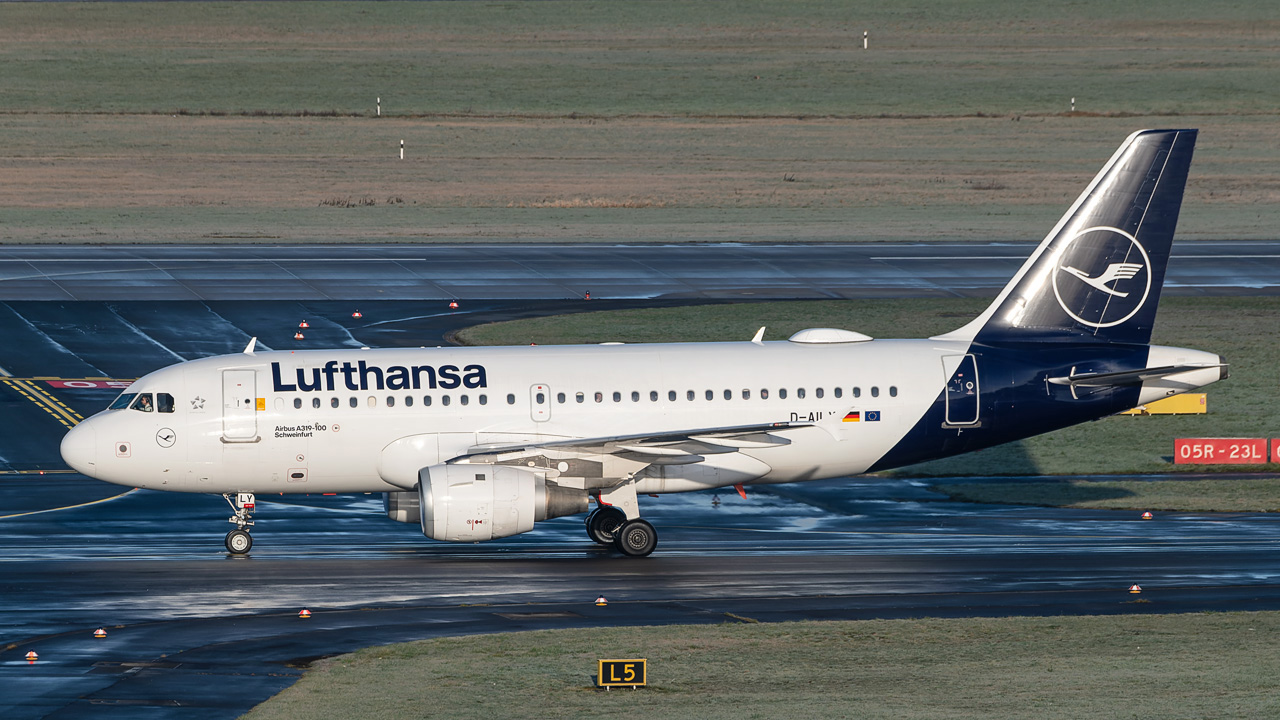 D-AILY Lufthansa Airbus A319-100
