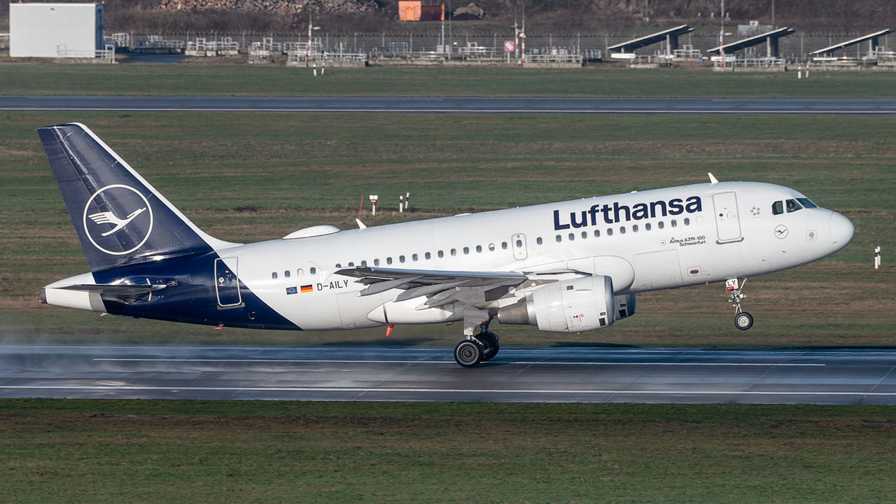 D-AILY Lufthansa Airbus A319-100