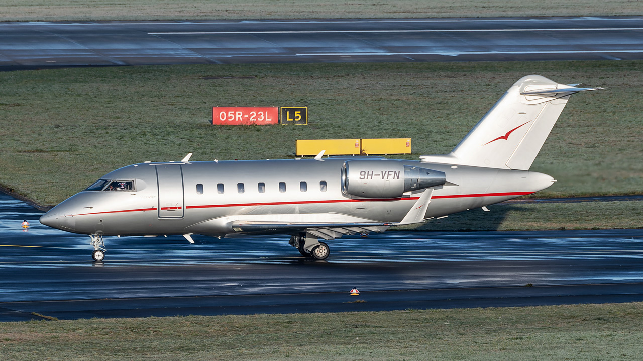 9H-VFN VistaJet Bombardier CL-600-2B16 Challenger 605