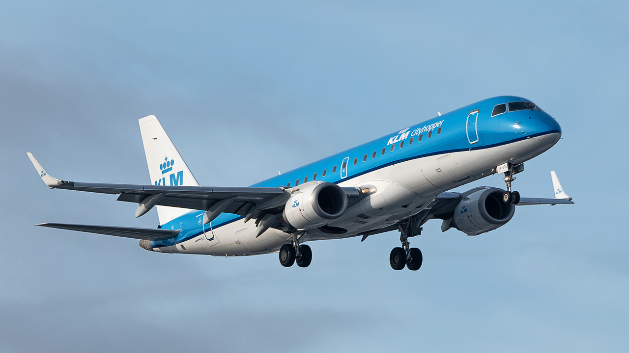 PH-EXF KLM cityhopper Embraer ERJ-190