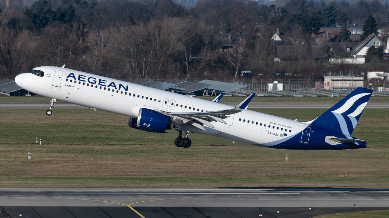 SX-NAO Aegean Airlines Airbus A321-200neo