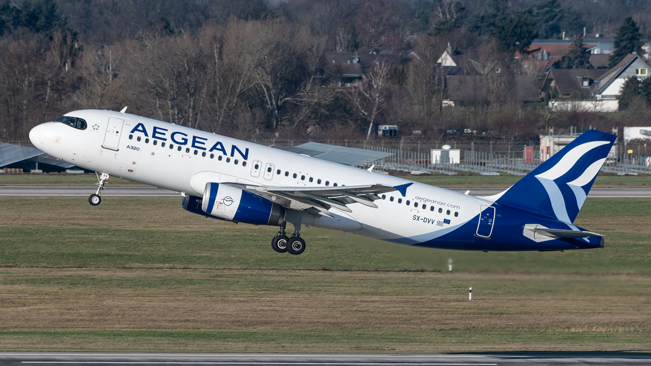SX-DVV Aegean Airlines Airbus A320-200