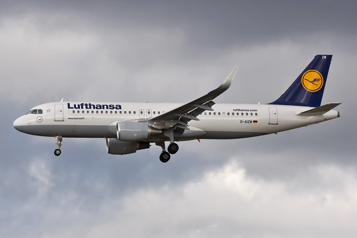 D-AIZW Lufthansa Airbus A320-200