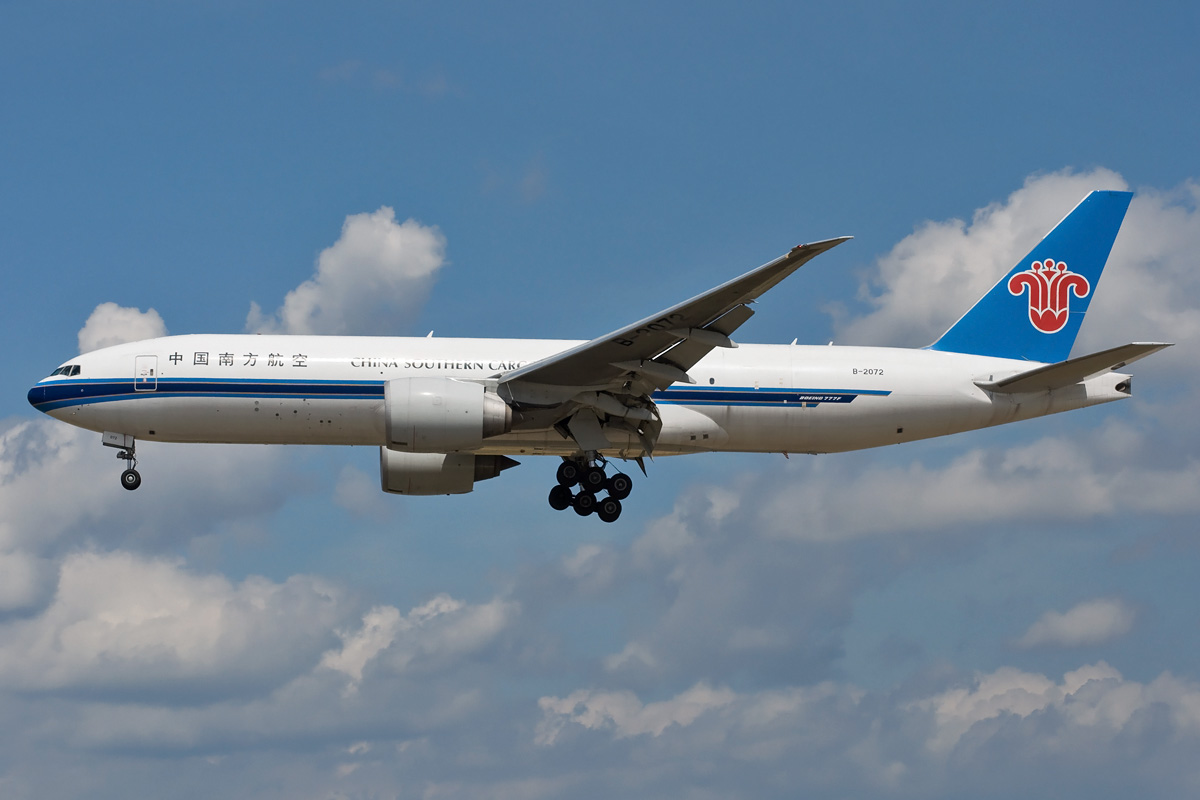 B-2072 China Southern Cargo Boeing 777F