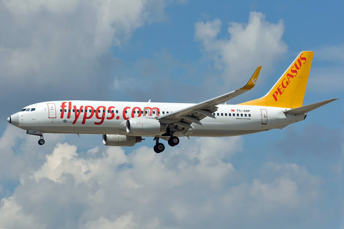 TC-ABP Pegasus Airlines Boeing 737-800