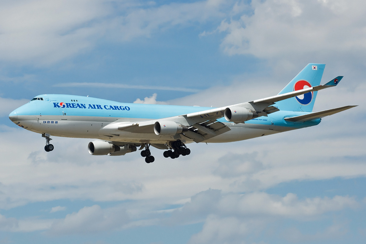 HL7602 Korean Air Cargo Boeing 747-400(ER/F)