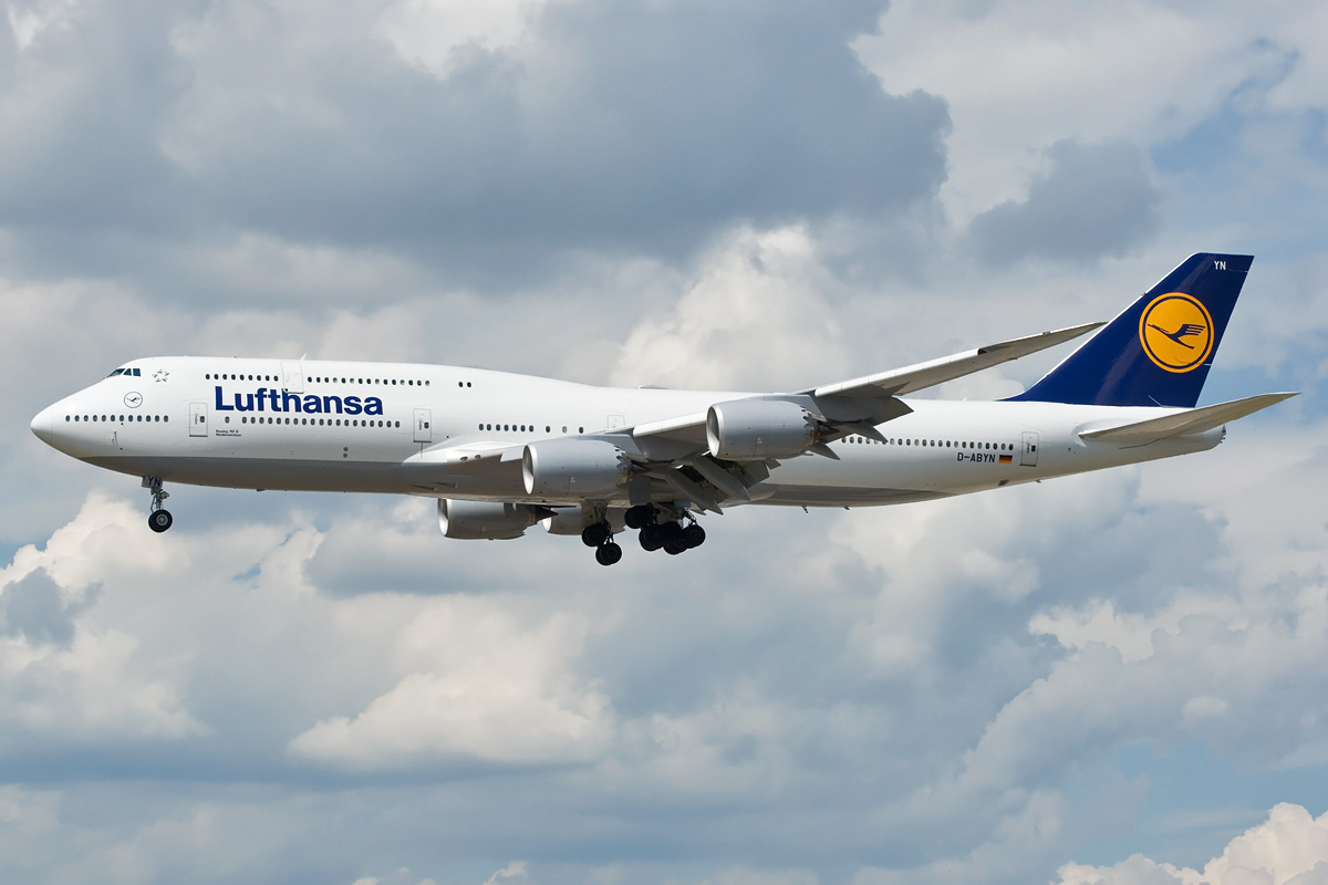D-ABYN Lufthansa Boeing 747-8