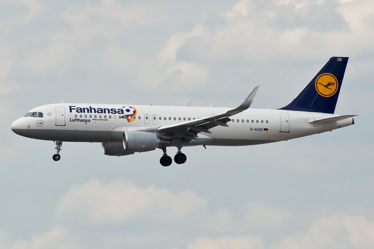 D-AIUD Lufthansa Airbus A320-200/S