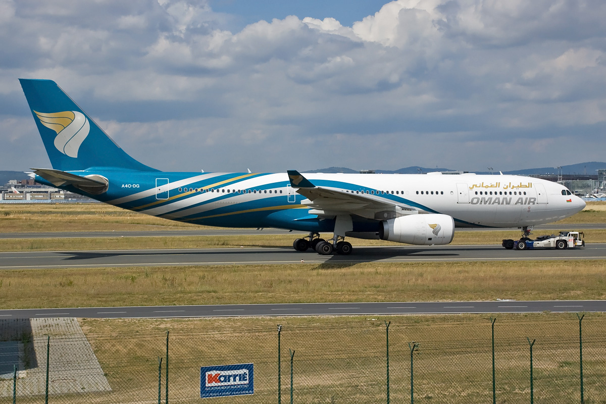 A4O-DG Oman Air Airbus A330-200