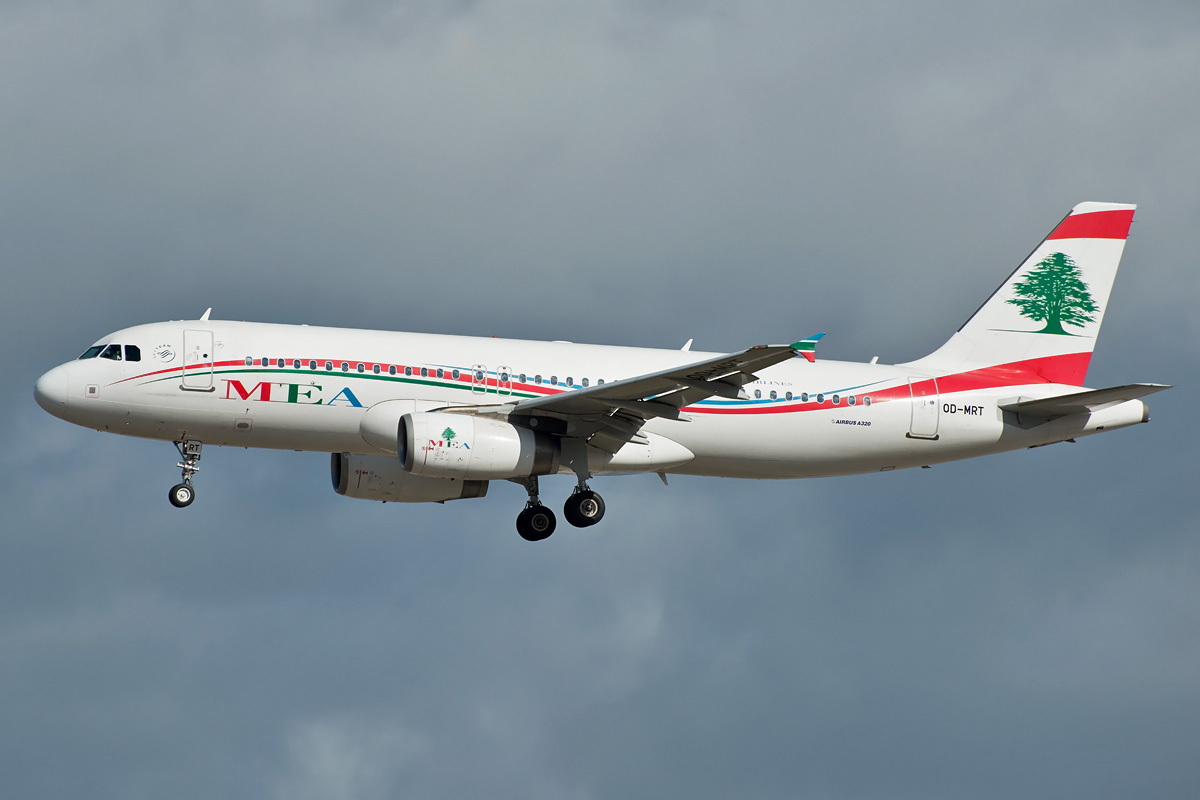 OD-MRT Middle East Airlines (MEA) Airbus A320-200