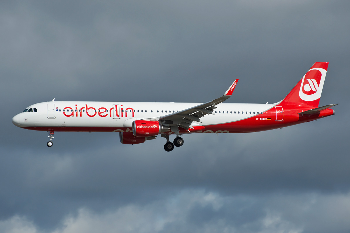 D-ABCO Air Berlin Airbus A321-200/S