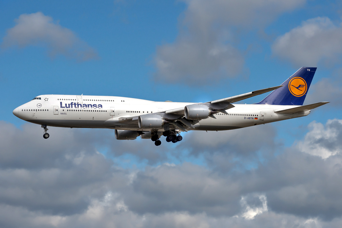 D-ABYN Lufthansa Boeing 747-8