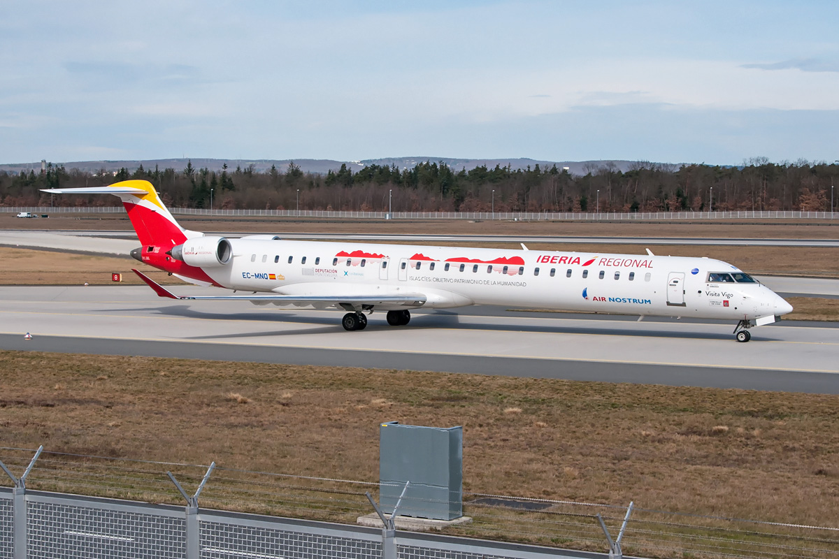 EC-MNQ Air Nostrum Canadair CRJ1000